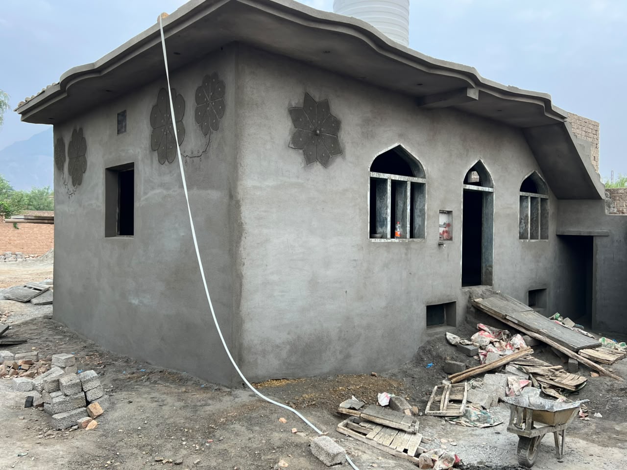 Mosque construction after